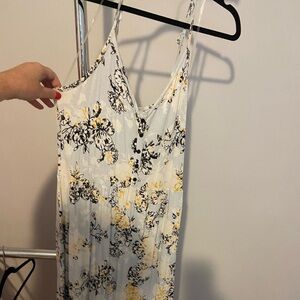 BP blue floral dress, XL